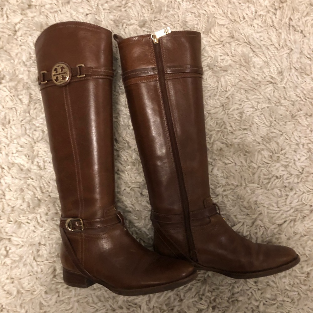 Tory Burch Calista Riding Boots Size 6